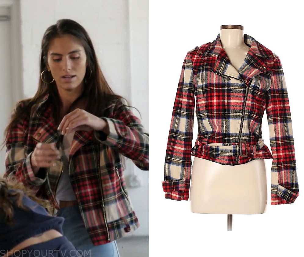 Very Cavallari: Season 2 Episode 2 Brittany's Red Plaid Jacket | Shop ...