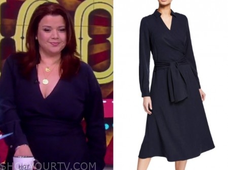 The View: May 2019 Ana Navarro's Blue Wrap Dress | Fashion, Clothes ...