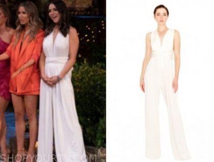 white jumpsuit bachelorette