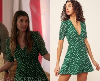 mira wrap dress