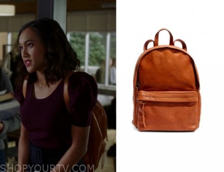 The Perfectionists: Season 1 Episode 7 Caitlin's Orange Backpack | Shop ...