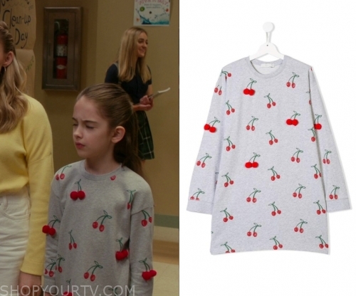 American Housewife Season 3 Episode 23 Anna Kats Cherry Dress