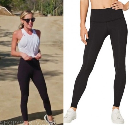 Kristin Cavallari Displays Her Toned Physique In Brown Sports Bra And