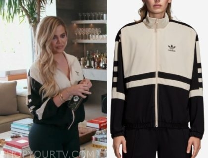 khloe kardashian adidas jacket