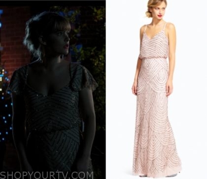 The Society: Season 1 Episode 3 Cassandra's Beaded Gown | Shop Your TV