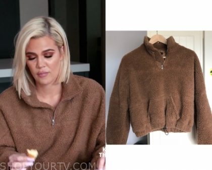 khloe kardashian champion sweatshirt