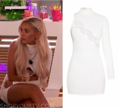 plt white dress