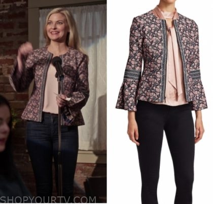 The Good Witch: Season 5 Episode 4 Stephanie's Floral Print Jacket ...