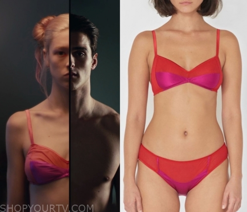 Euphoria: Season 1 Episode 3 Jules' Orange Bra.