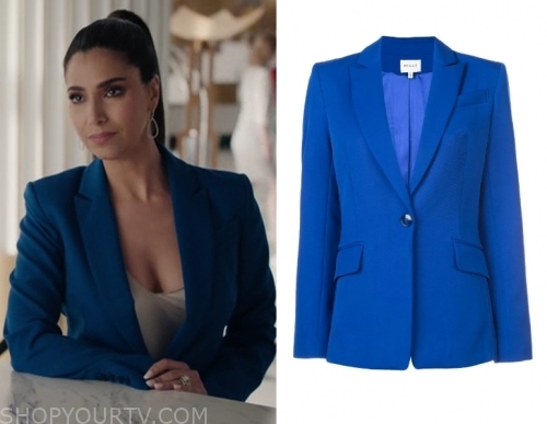 Grand Hotel: Season 1 Episode 5 Gigi's Blue Blazer | Shop Your TV