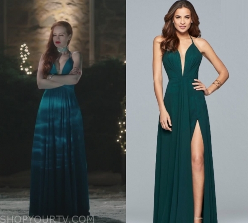 Cheryl blossom blue dress