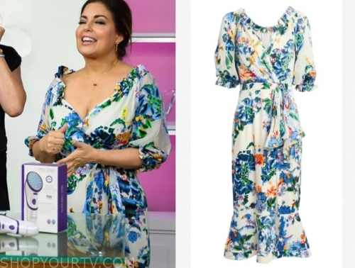 The Today Show: July 2019 Bobbie Thomas's Floral Midi Dress | Shop Your TV