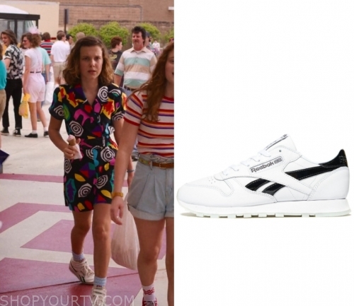 Stranger Things: Season 3 Episode 2 El's White Sneakers | Shop Your TV