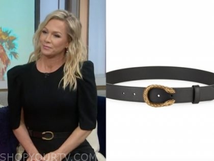 Access Hollywood: August 2019 Jennie Garth's Black and Gold Horseshoe ...