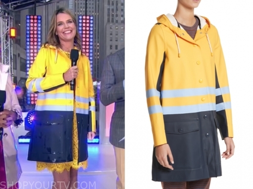 The Today Show: August 2019 Savannah Guthrie's Yellow and Blue Stripe ...