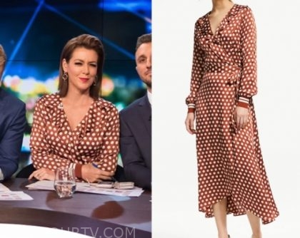 Second Female Spotty Wrap Dress Hot ...