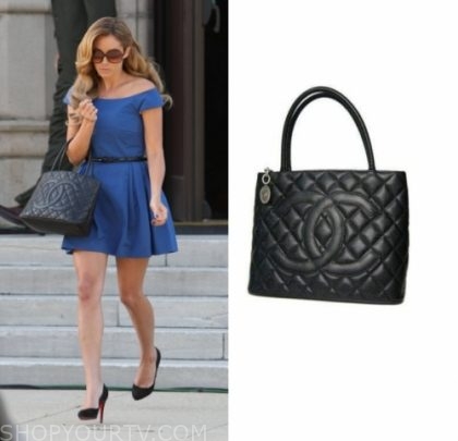 The Hills: Season 5 Episode 10 Lauren's Black Quilted handbag