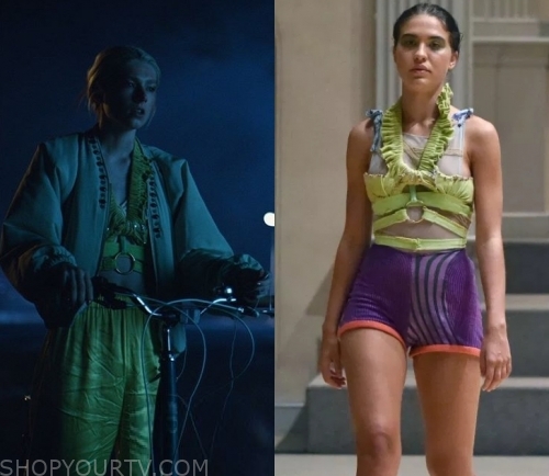 Jules Vaughn Outfits & Fashion on Euphoria