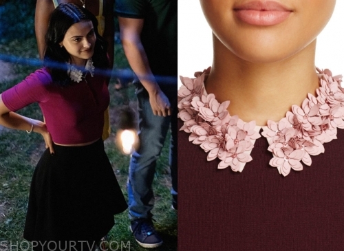 Riverdale: Season 4 Episode 1 Betty's V Neck Scalloped Dress, Shop Your TV