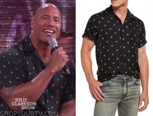 dwayne johnson casual wear