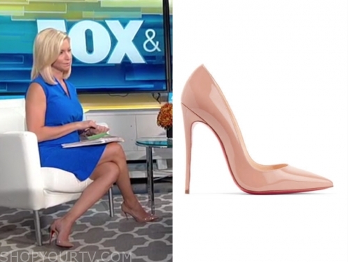 Ainsley Earhardt Porn Face - Fox and Friends: September 2019 Ainsley Earhardt's Nude Patent Leather  Heels | Shop Your TV