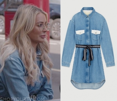 TOWIE: Season 25 Episode 2 Olivia's Denim Dress | Shop Your TV