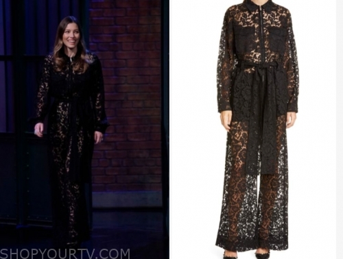 late night with seth Meyers fashion