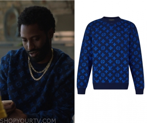 Knitwear & sweatshirt Louis Vuitton Blue size XL International in