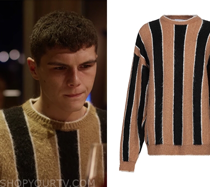 BABY : Season 2 Episode 3 Damiano's striped sweater | Shop Your TV