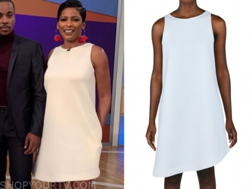 Tamron Hall Show: November 2019 Tamron Hall's White Asymmetric Shift ...