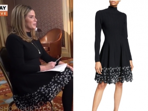 The Today Show: November 2019 Jenna Bush Hager's Black and White Knit ...