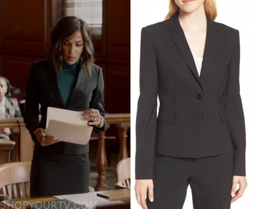 Almost Family: Season 1 Episode 6 Edie's Black Blazer | Shop Your TV