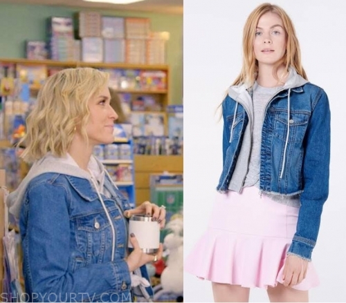 Very Cavallari: Season 2 Episode 11 Kristin's Denim Hooded Jacket