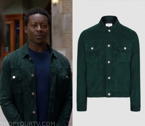 God Friended Me: Season 2 Episode 11 Miles' Green Suede Jacket ...