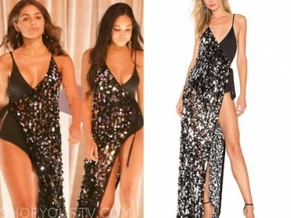 f and f sequin dress
