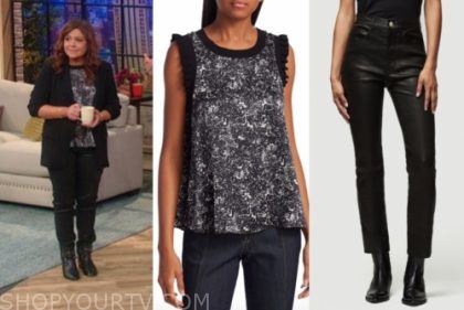 rachael ray leather pants