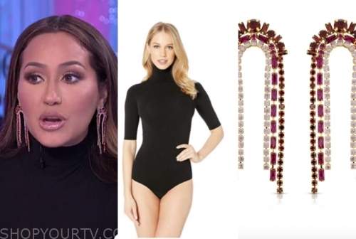 Adrienne bailon star earrings sale
