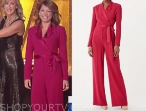 pink blazer jumpsuit