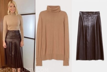 holly willoughby h&m skirt