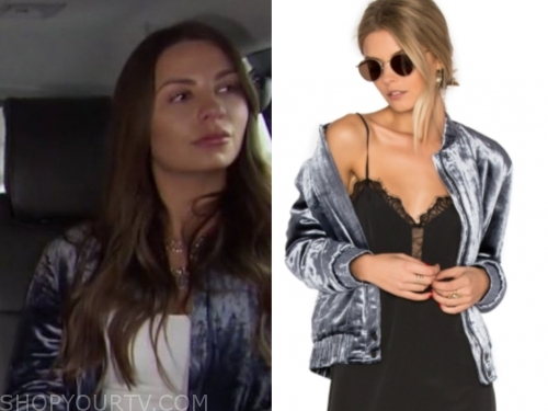 the bachelor, kelley f., velvet jacket