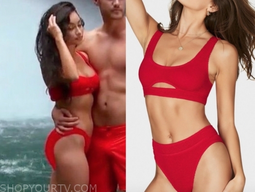 the bachelor, victoria f., red bikini