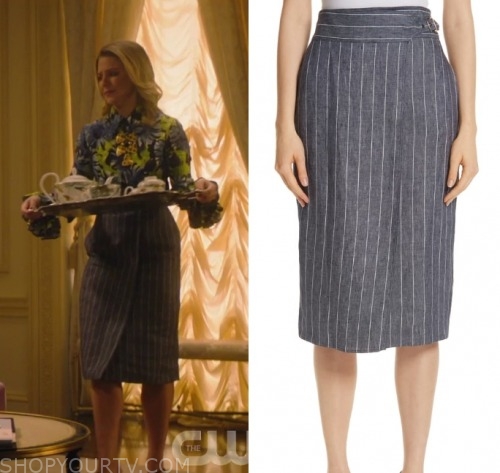 Katy Keene: Season 1 Episode 7 Amanda's Pinstriped Skirt | Shop Your TV