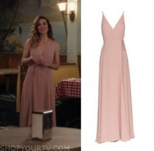 Schitt's Creek: Season 6 Episode 8 Alexis' Pink Dress | Shop Your TV