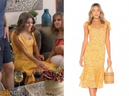 The Bachelor Season 24 Episode 12 Hannah Ann S. s Yellow Floral