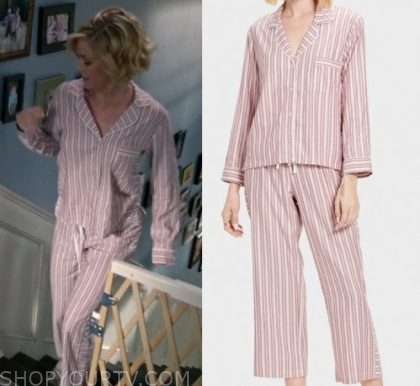 Modern Family: Season 11 Episode 17 Claire's Striped Pajamas | Shop Your TV