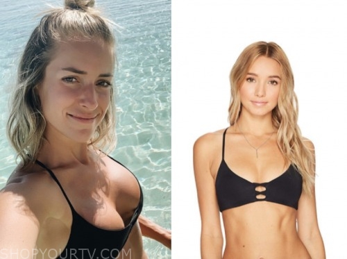 Kristin Cavallai Black Bikini Instagram Shop Your Tv