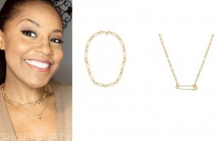 Savannah guthrie gold charm necklace hotsell