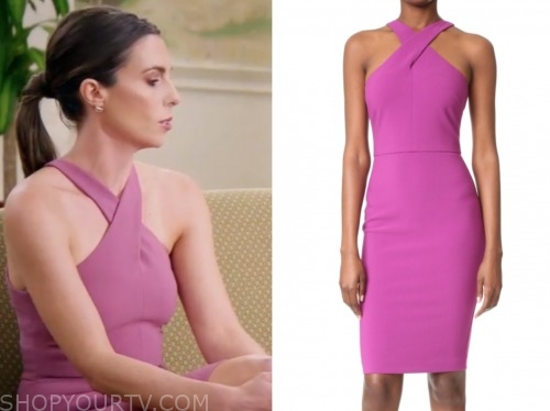mindy, married at first sight, pink dress