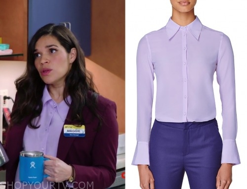 Superstore: Season 5 Episode 20 Amy's Purple Blouse | Shop Your TV