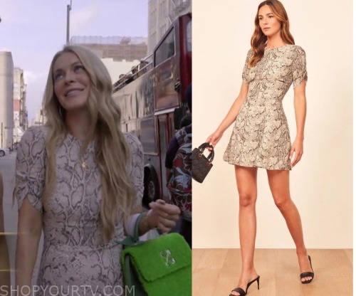 RHONY: Season 12 Episode 1 Leah's Snake Print Dress | Fashion, Clothes ...